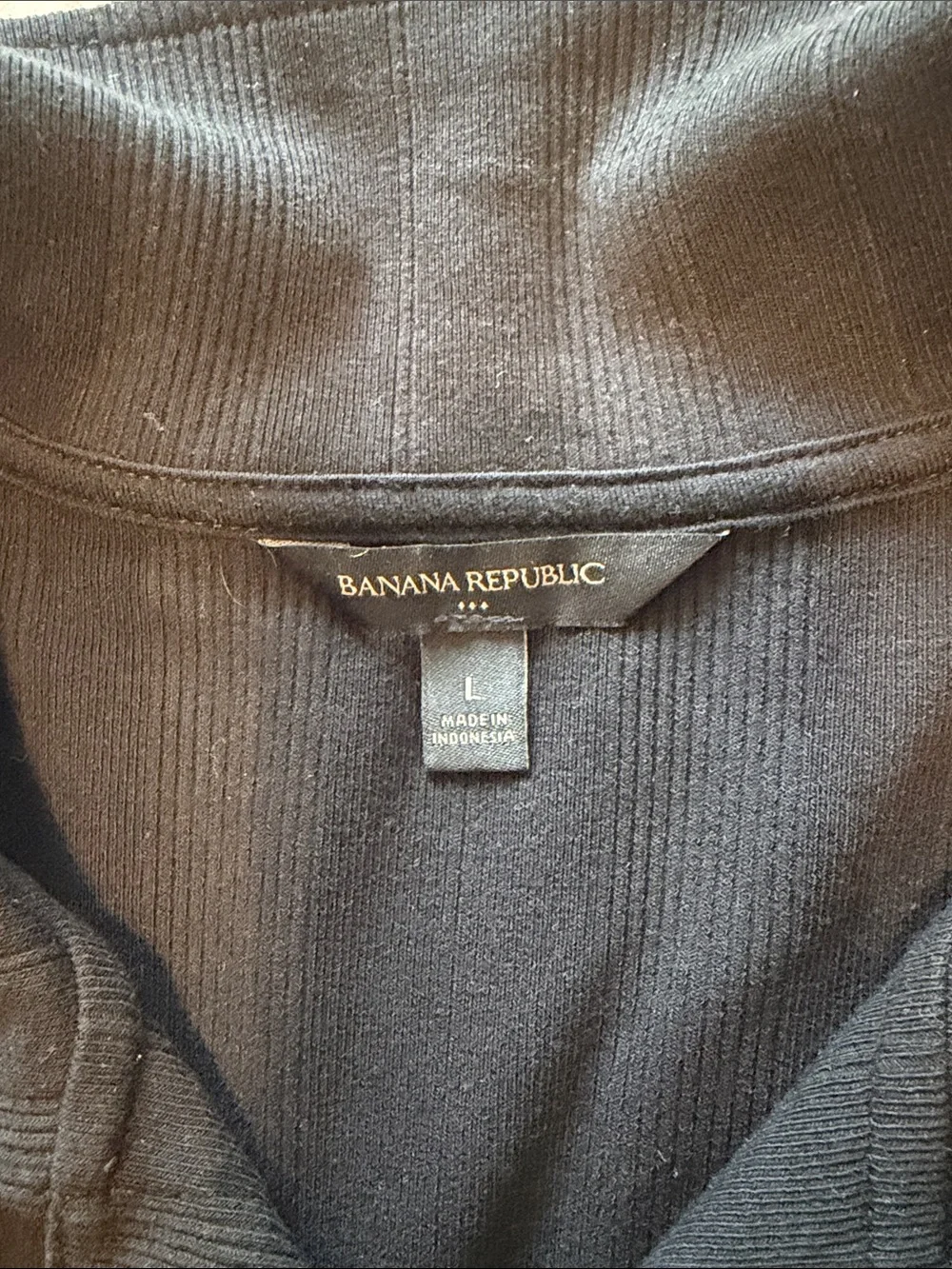 Banana Republic Black Men's Polo